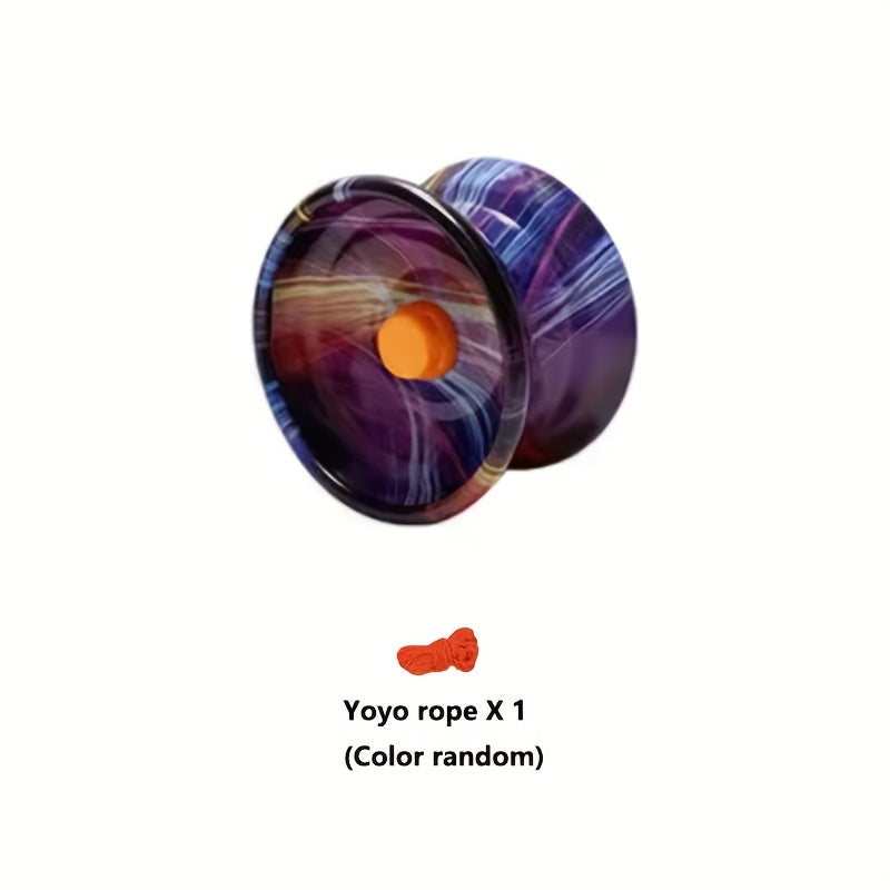 Red Iron Yo-Yo for Kids, Beginner Level Control Toy with Line Control Feature