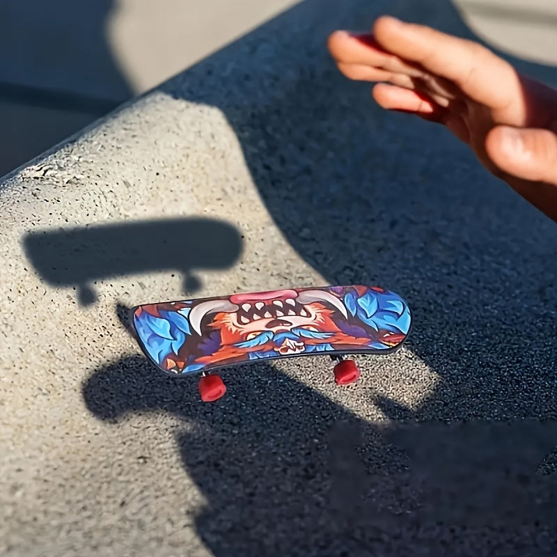 10pcs Mini Skateboards for Youngsters - Compact Longboard Playset with Vibrant Colorful Designs, Durable Plastic Construction, Perfect for Birthday Parties, Fun Gift Packs, and Youngsters' Celebration Entertainment