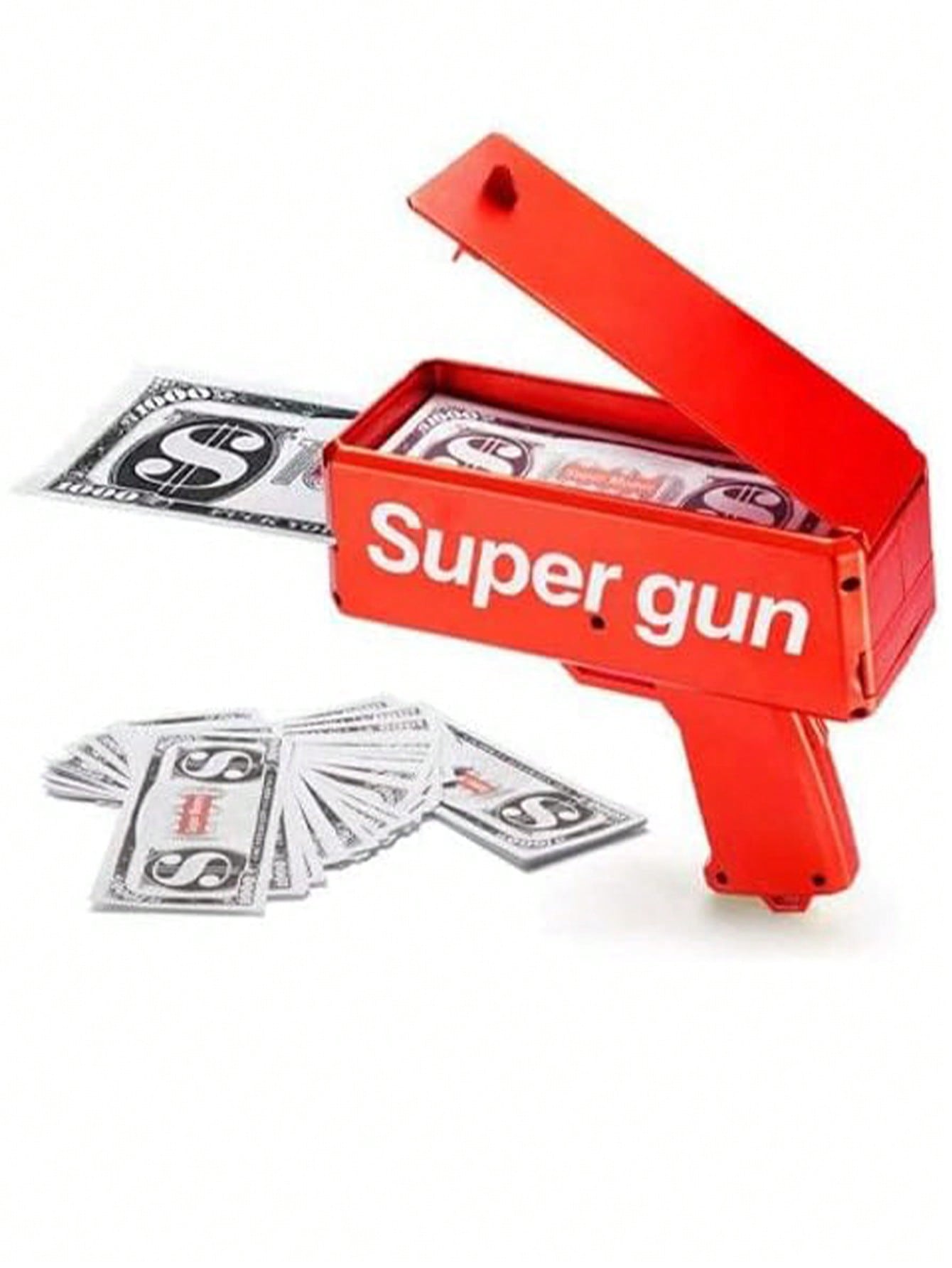 1PC  Super Cash Gun Money Gun For Weddings, Anniversary, Birthday Parties, Kitty Parties And Fun Multicolor