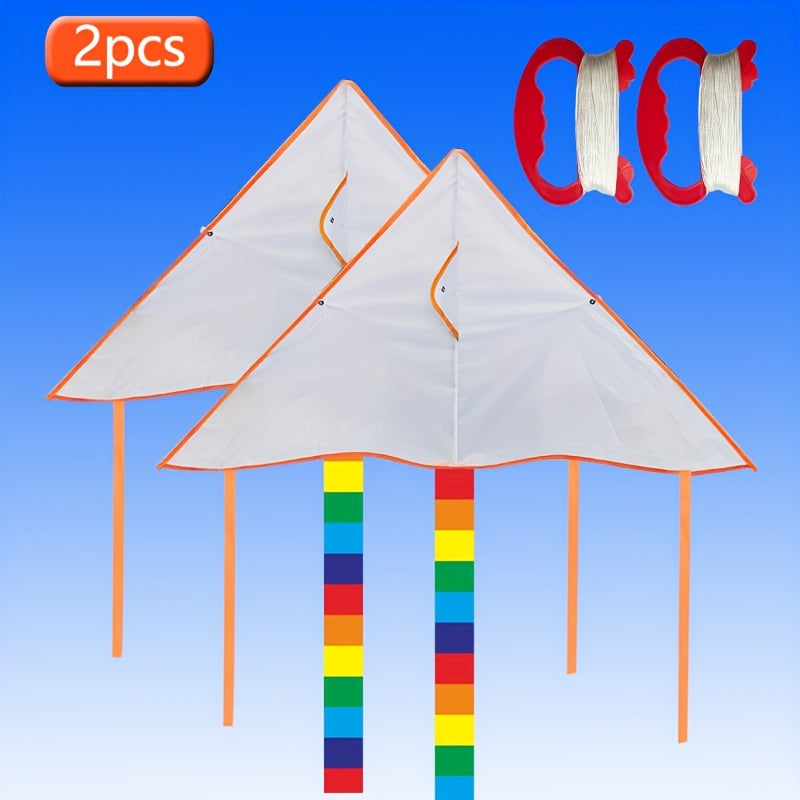5pcs, Kites, DIY Blank Kites, Simple Custom Drawing Kites, White Kites
