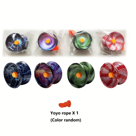 Red Iron Yo-Yo for Kids, Beginner Level Control Toy with Line Control Feature