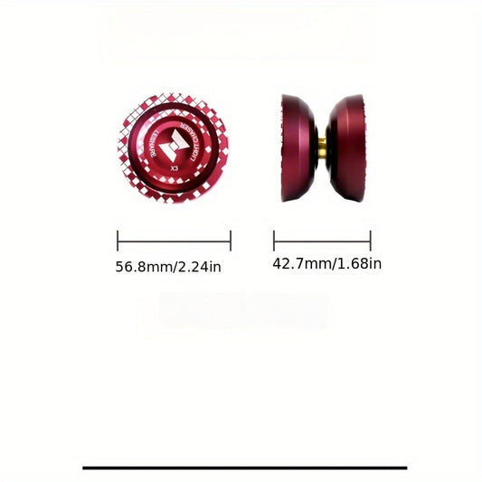 High-Speed with Aluminum Alloy Professional Yo-Yo - Competition-Grade Responsiveness, for Ages 14 and Up
