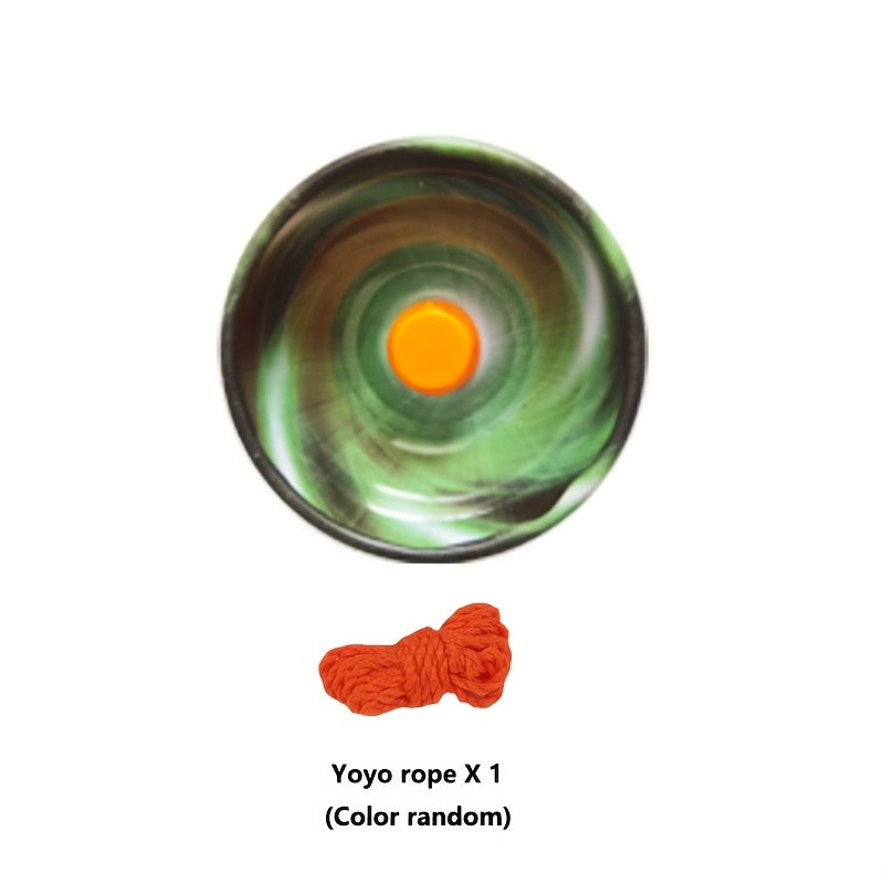 Red Iron Yo-Yo for Kids, Beginner Level Control Toy with Line Control Feature